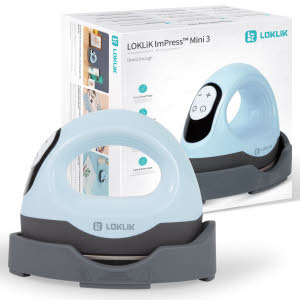 LOKLiK ImPress Mini 3 Bubble Blue ručna toplinska preša